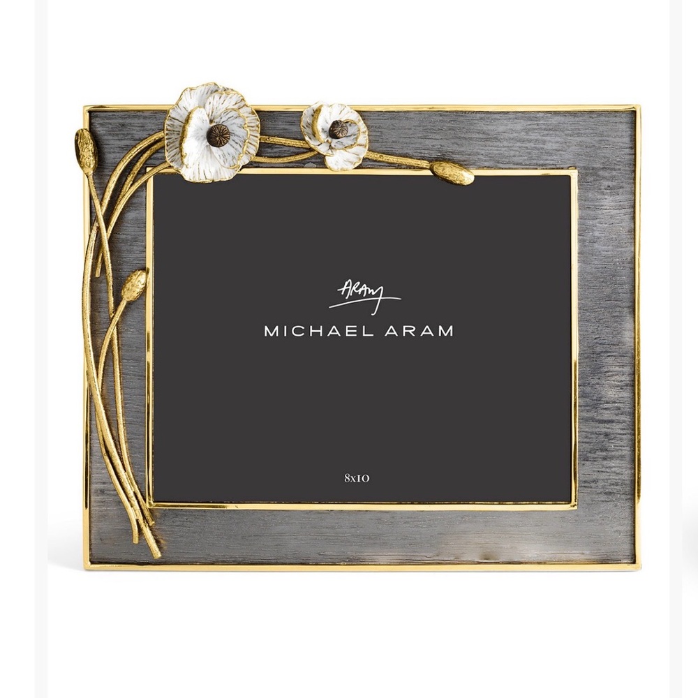 Michael Aram Floral Gold and Silver Frame
